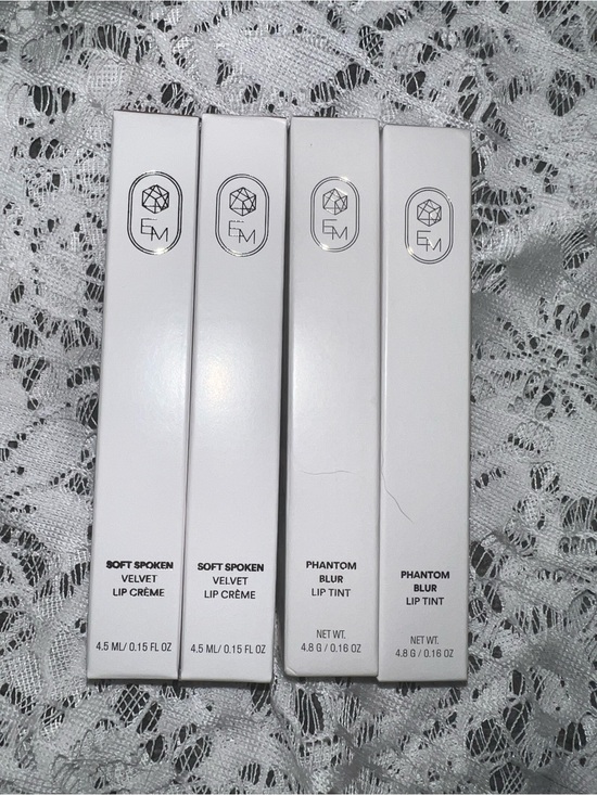 EM Cosmetics Other - EM Cosmetics Lip Creme & Phantom Lip Tint Set of 4